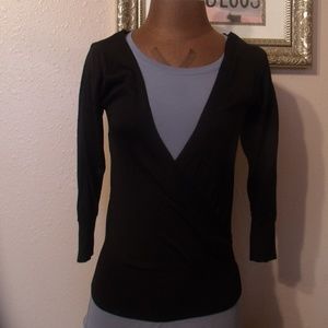 Versace Black Silk Sweater